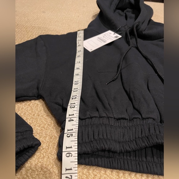 Zara long sleeve sweatsuit set with hoodie and wide legs size XS, S, M - Picture 6 of 7